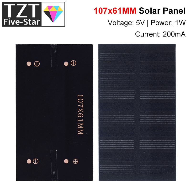 Home Automation Diy Kit - Panel surya elektronik pintar, 1W 5V