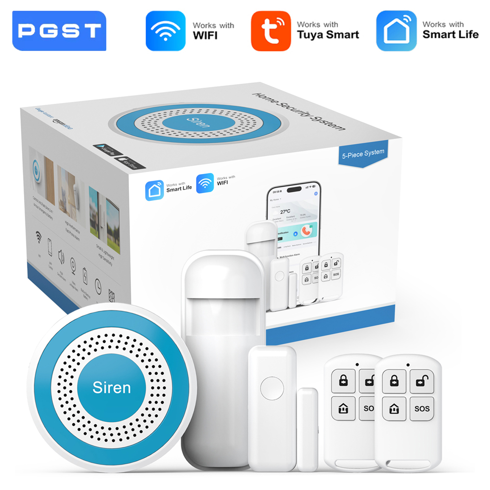 Home Automation Tutorial - PGST WiFi Smart Life Alarm Sistem