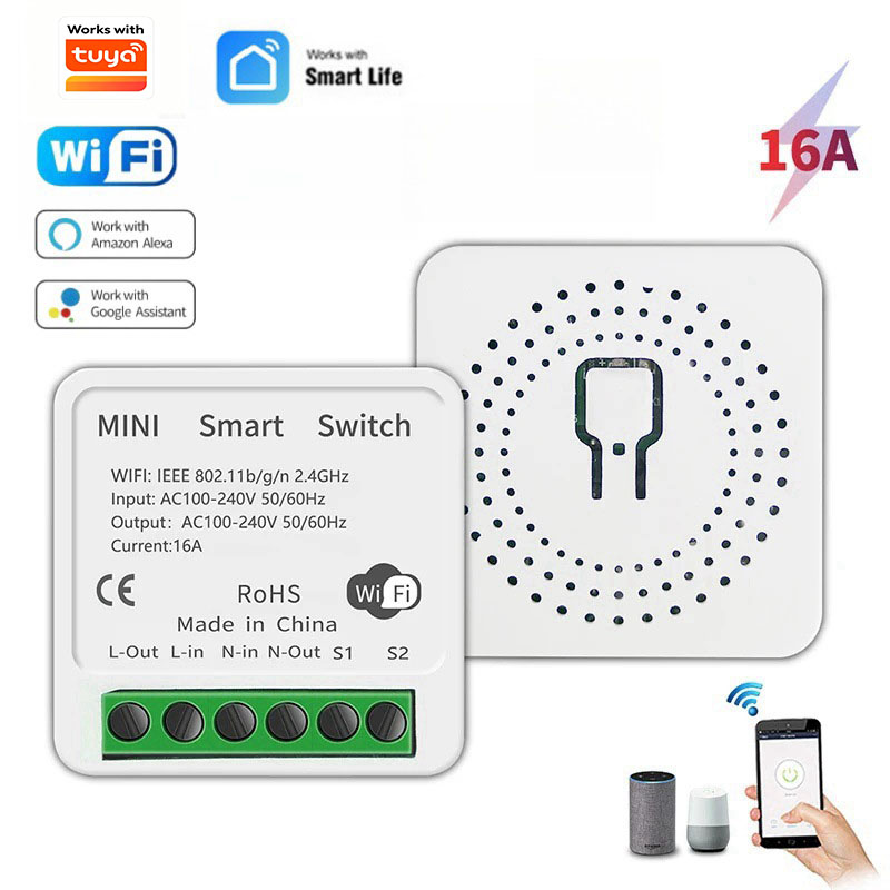 Home Automation Diy - Sakelar Lampu Pintar Mini WiFi DIY