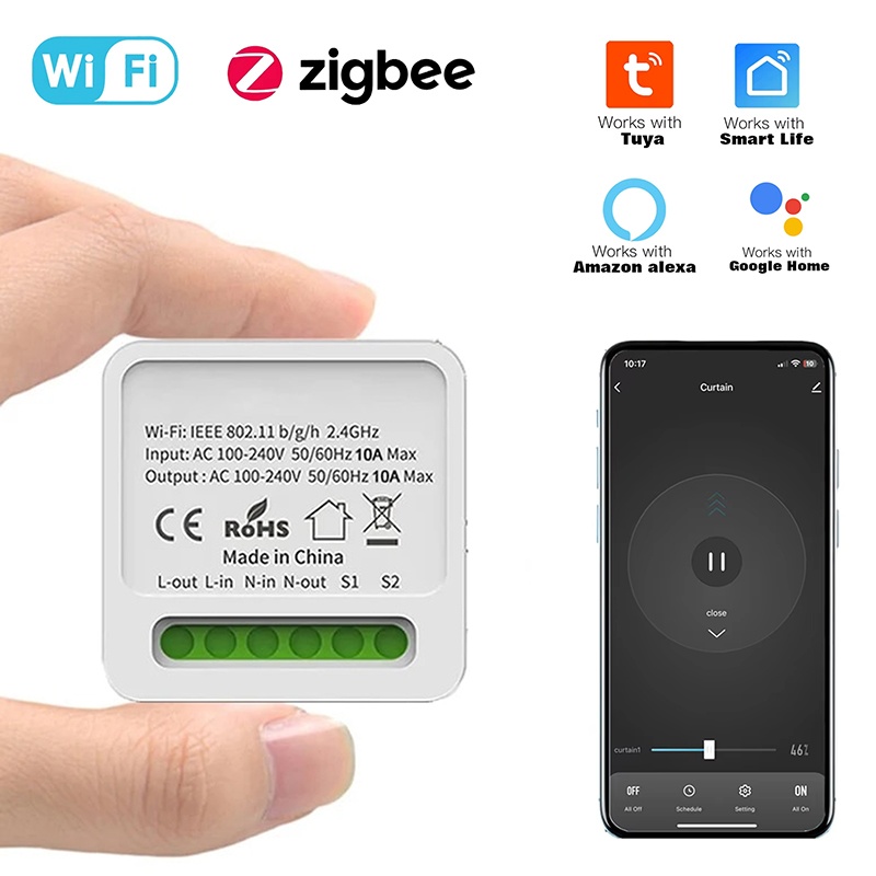 Diy Home Automation Controller - Tuya 16A Mini Wifi Smart Switch