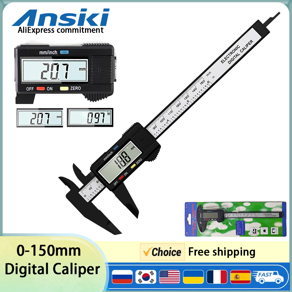 Home Automation System Diy - Vernier Caliper 0-150mm Digital Display elektronik