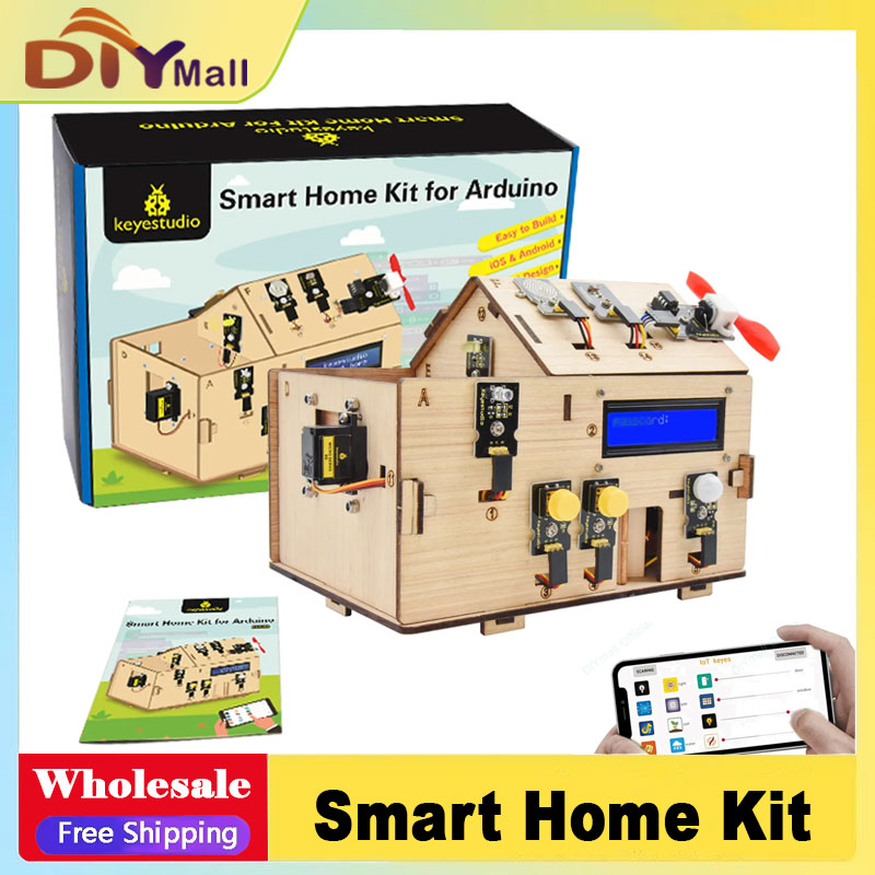 Home Automation Diy - Kit Rumah Pintar IoT Keyestudio dengan