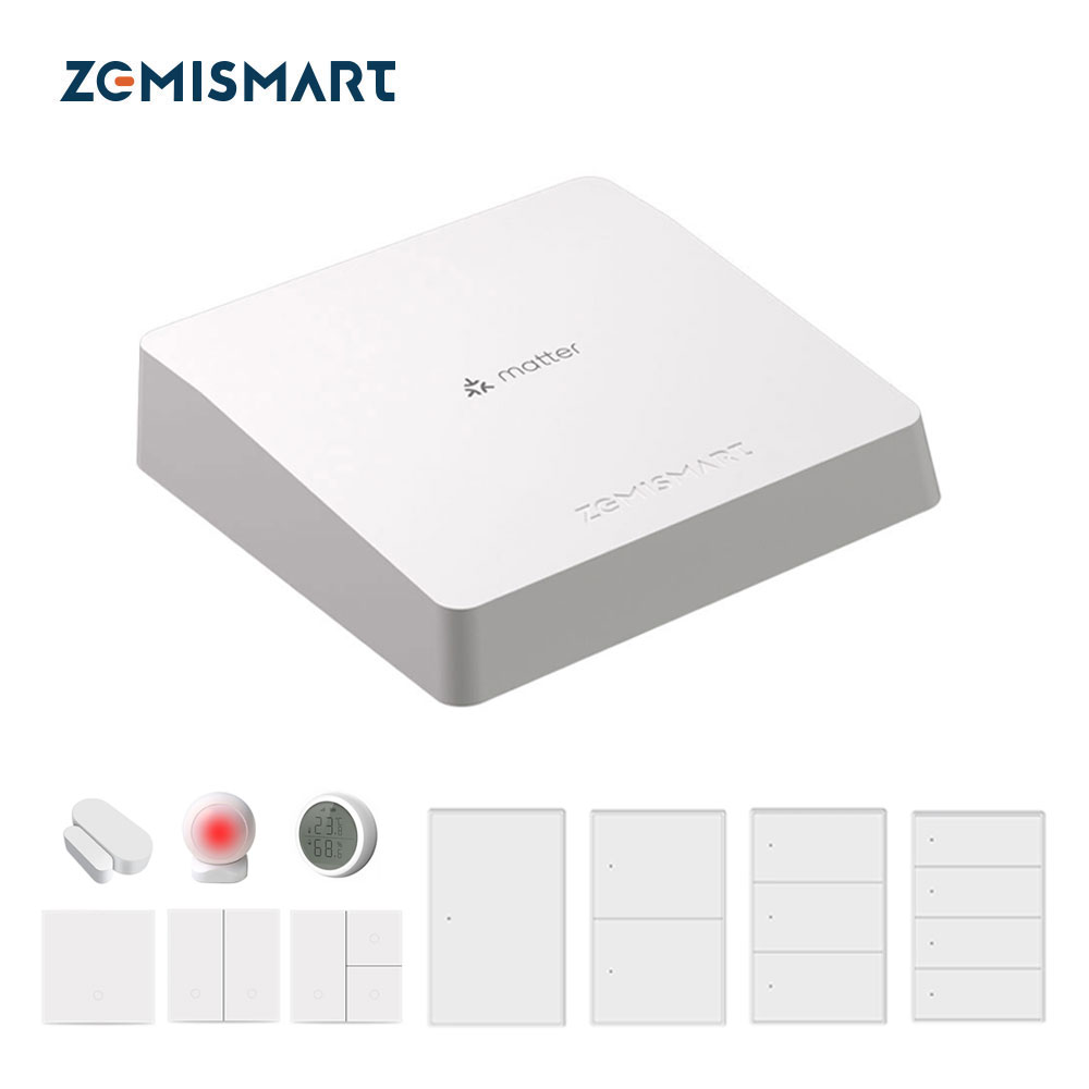 Matter Hub Thread - Zemismart Hub ulir pelat kontrol pintar