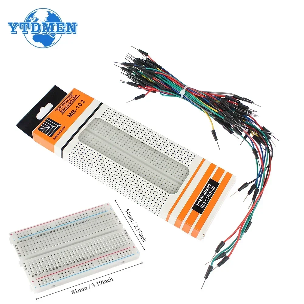 Esp8266 Nodemcu Board - MB-102 Breadboard 400 830 poin Solderless