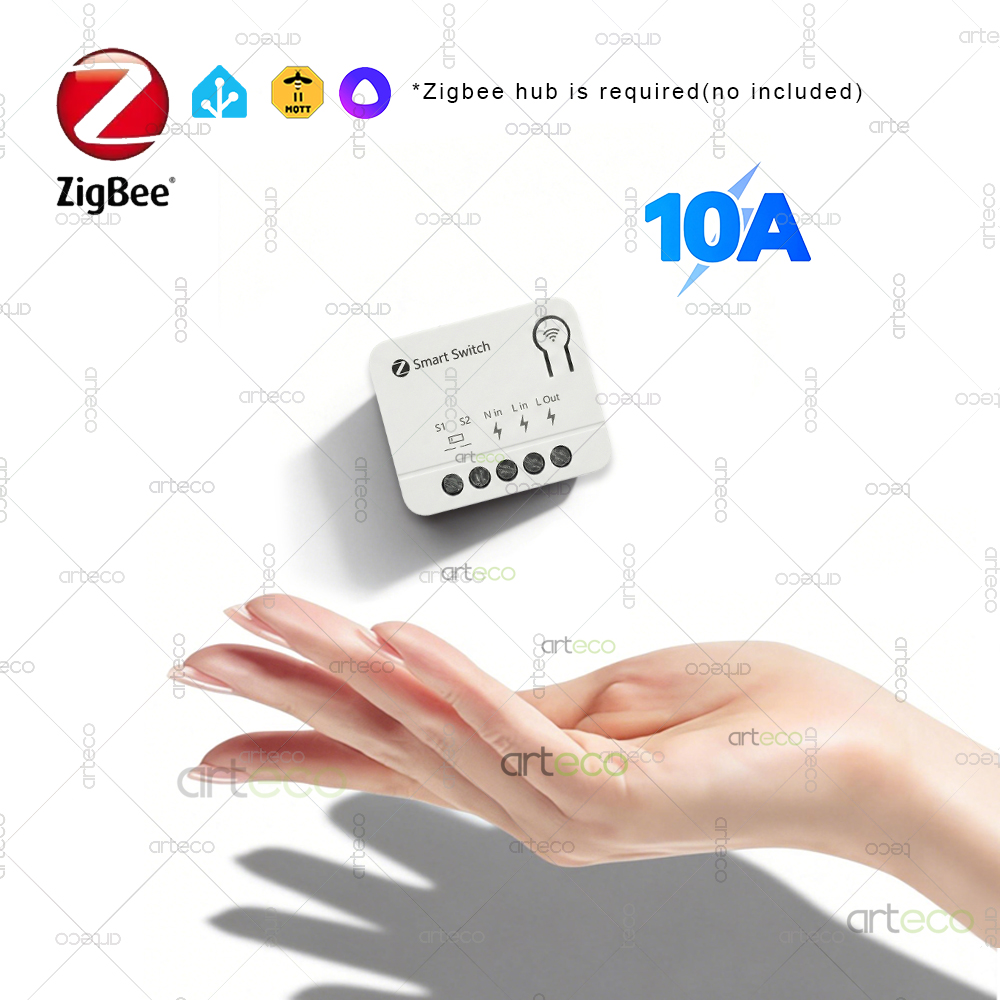 Diy Home Automation Controller - Modul Sakelar Pintar Mini Zigbee 10A