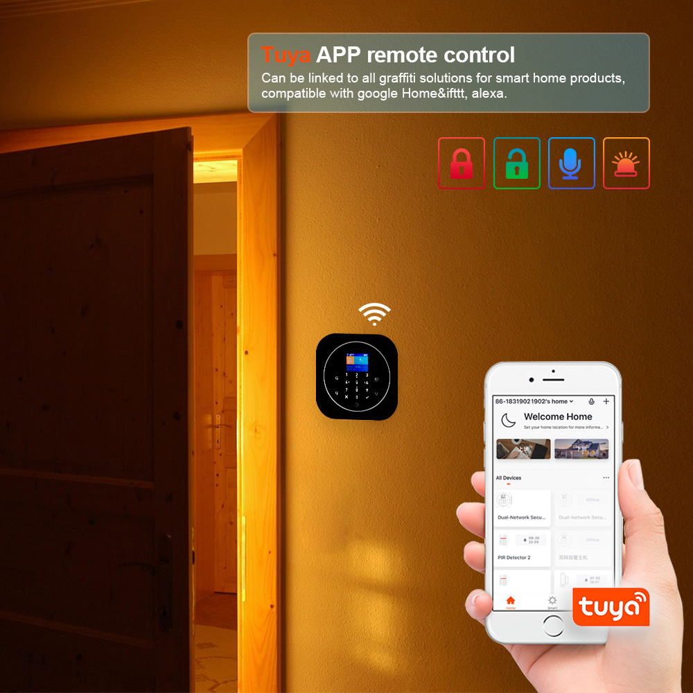 KERUI G12 2G Wifi Nirkabel Sis - Home Automation Diy ulasan dan harga