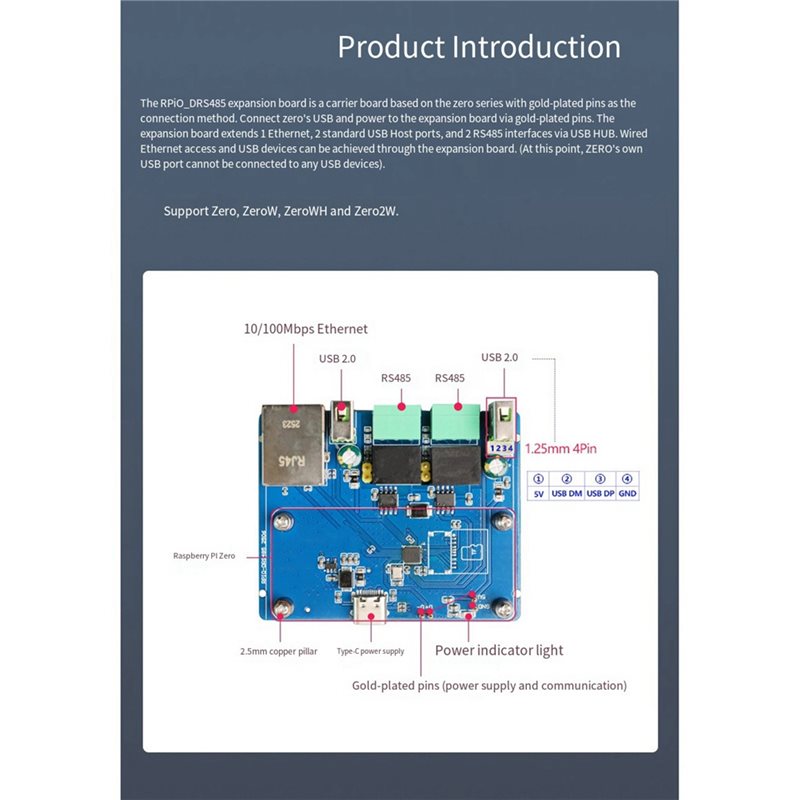 FEDI-Rpi0-DRS485 Papan Ekspans - Pi Zero W Board ulasan dan harga