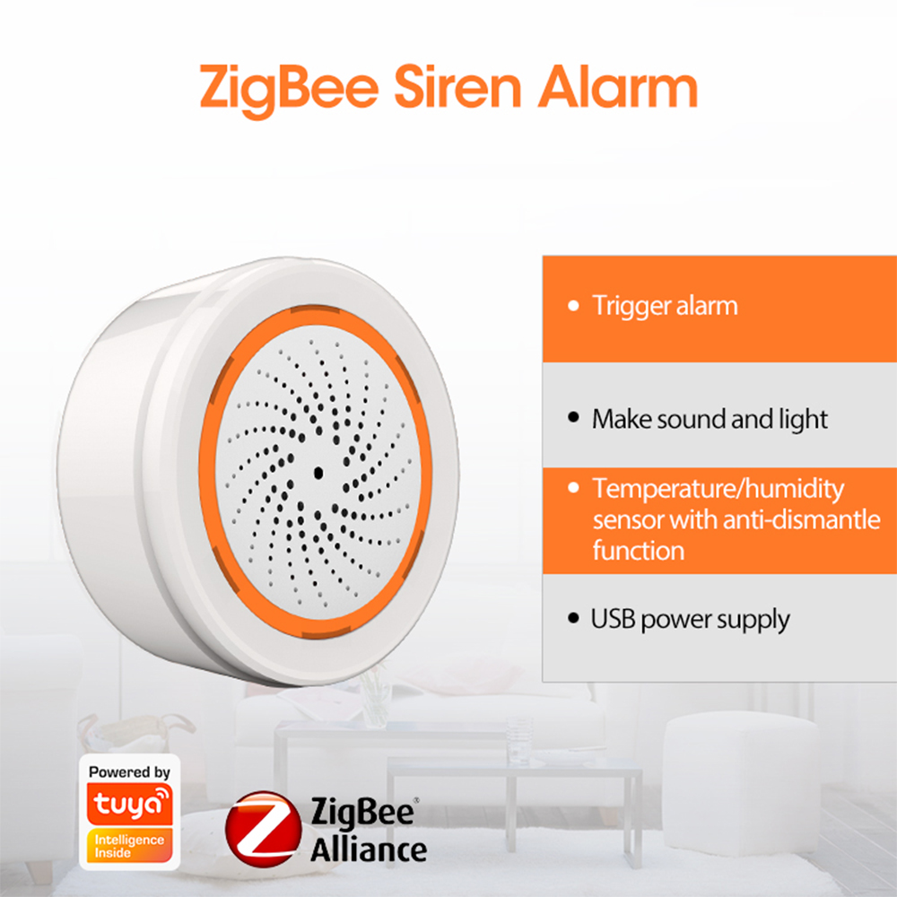 NEO-Tuya Zigbee Gerbang Sirene - Home Automation Ideas ulasan dan harga