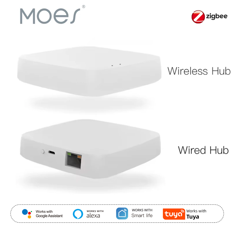 Moes Tuya ZigBee 3.0 Smart Gat - Matter Hub Thread ulasan dan harga