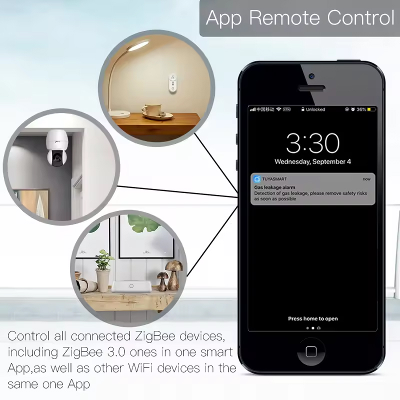 Moes Tuya ZigBee 3.0 Smart Gat - Matter Hub Thread ulasan dan harga