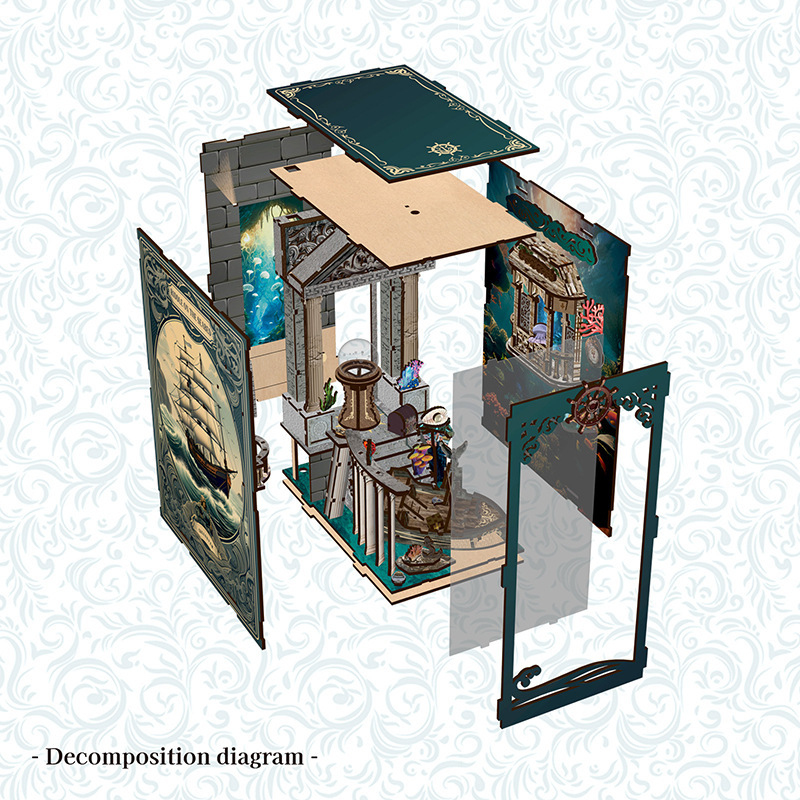 Puzzle Kayu 3D DIY Pembatas Bu - Home Automation Diy Kit ulasan dan harga