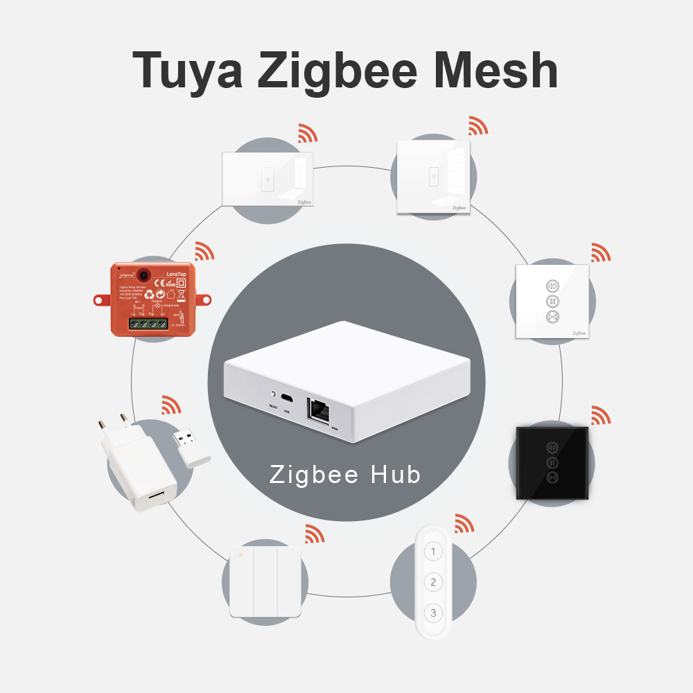 LoraTap Tuya Remote Control ta - Matter Hub Thread ulasan dan harga