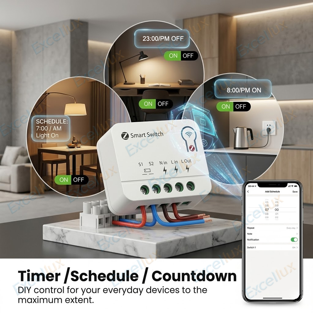 Zigbee 3.0 Mini Smart Switch M - Diy Home Automation Controller ulasan dan harga
