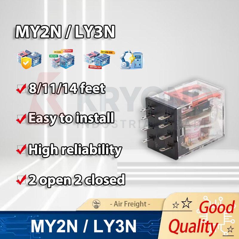 Relay Miniatur MY2N MY4N LY2N  - Home Automation Panel Diy ulasan dan harga