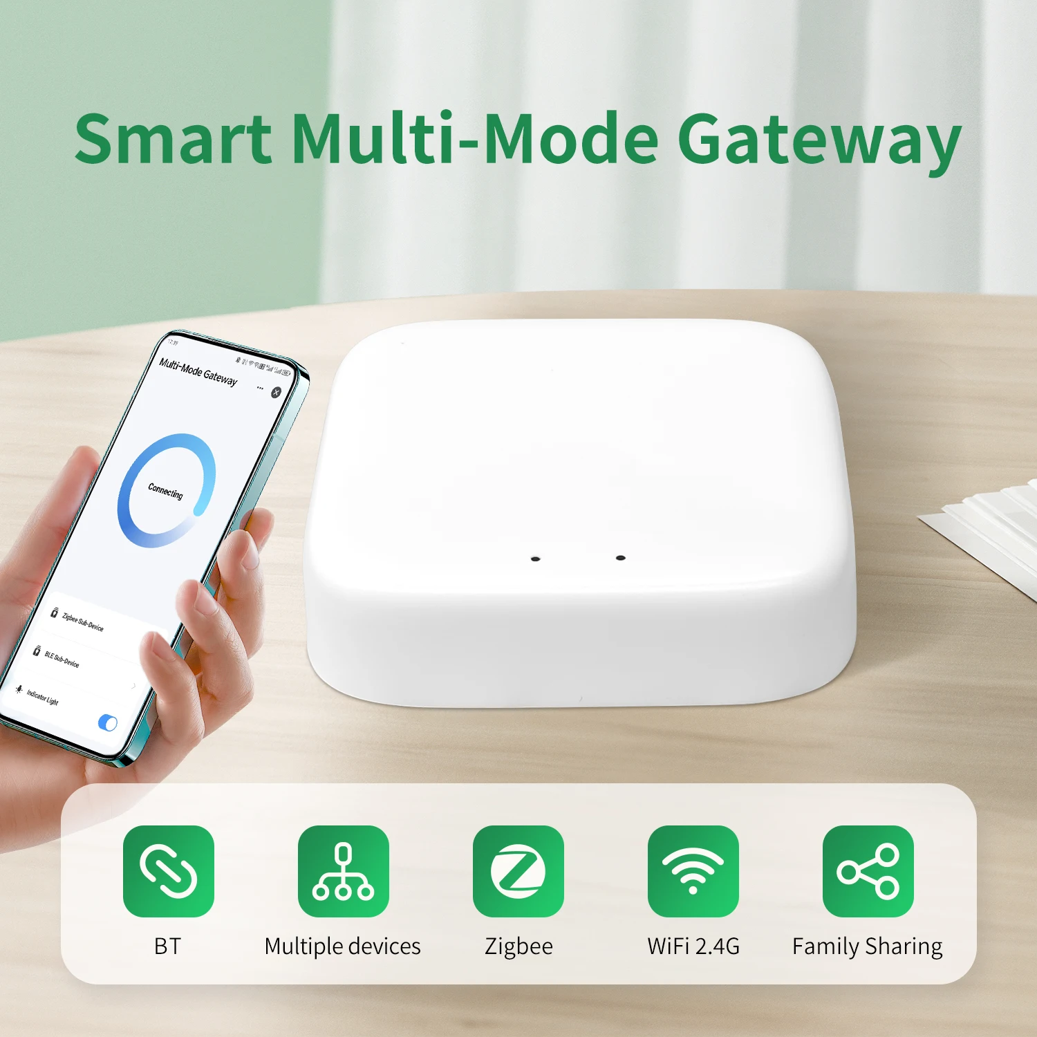Zigbee Gateway Hub Tuya Smart  - Matter Hub Thread ulasan dan harga