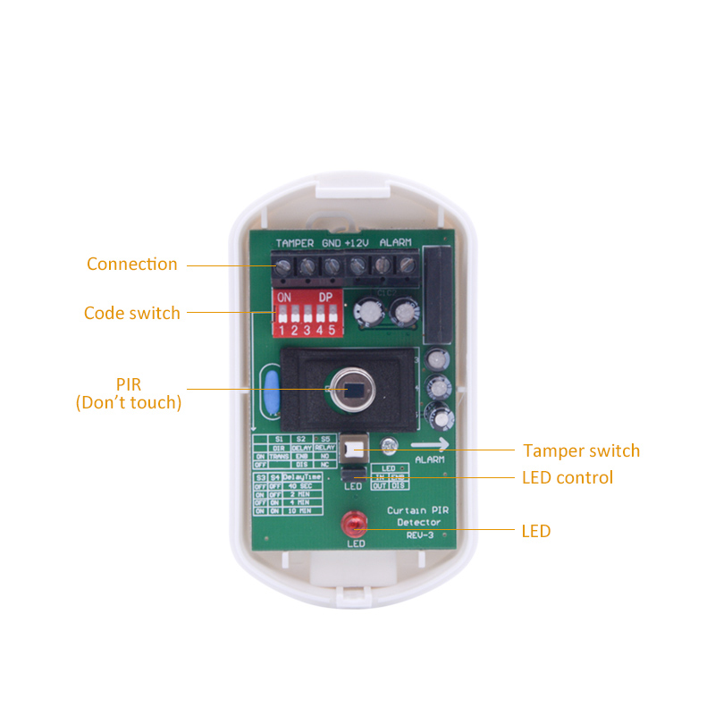 Sensor Gerak Berkabel DC12V Da - Motion Sensor Pir Wired ulasan dan harga