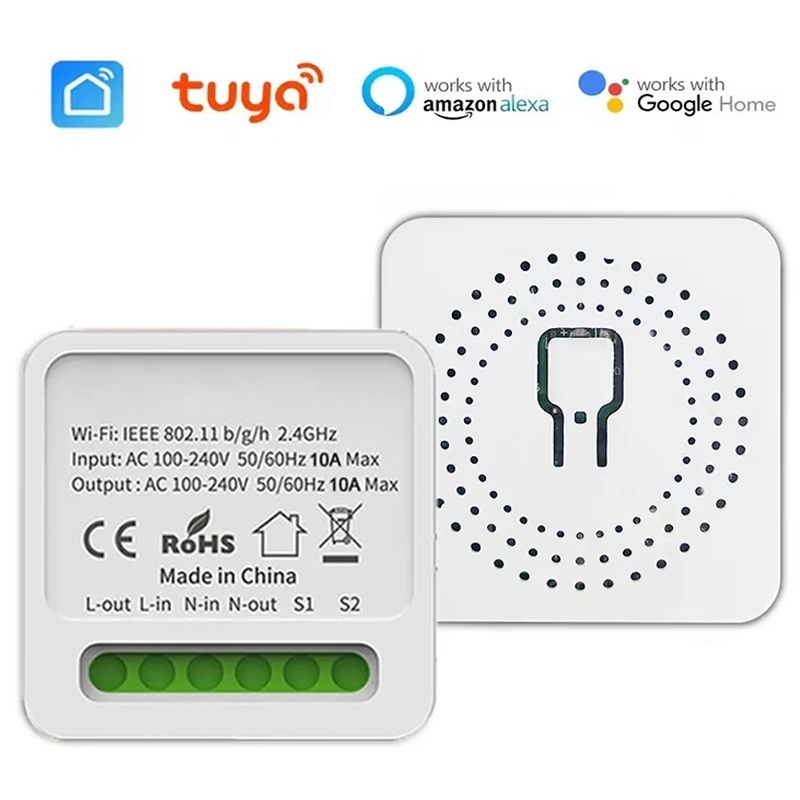 Tuya Zigbee 16A WiFi Mini Smar - Home Automation Diy Kit ulasan dan harga