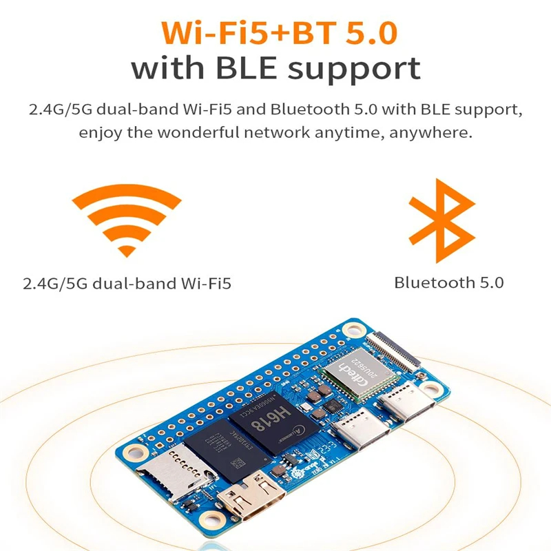 Orange Pi Zero 2 W 2GB RAM DDR - Pi Zero W Board ulasan dan harga