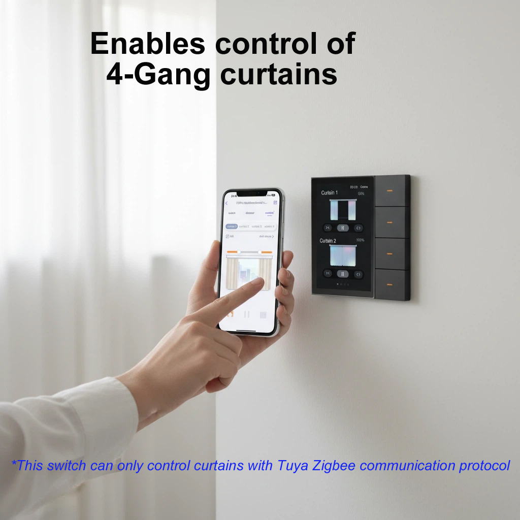 Panel Cerdas Tuya F3-pro ZigBe - Home Automation Ideas ulasan dan harga