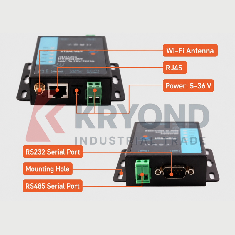 USR-W610 RS232 RS485 Server Pe - Diy Home Automation Server ulasan dan harga
