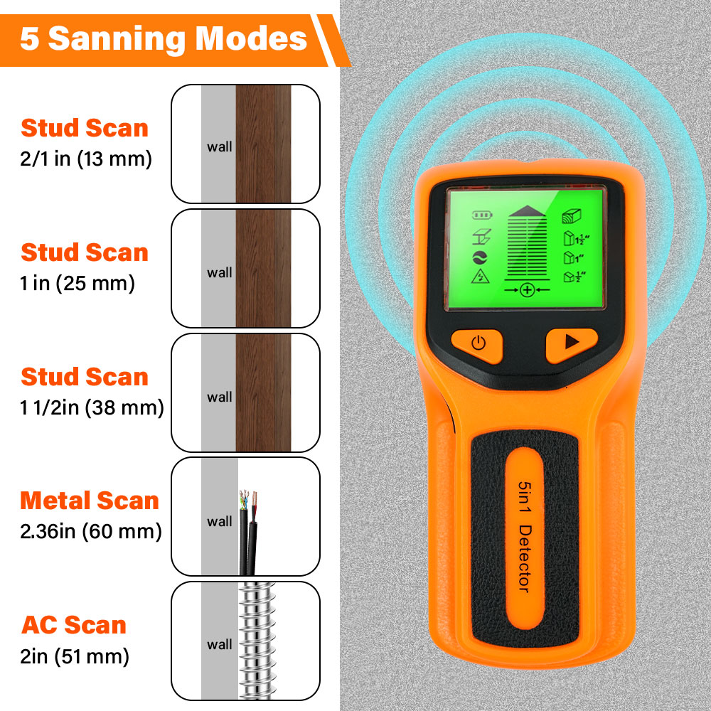 Detektor Tiang Dinding 5 in 1  - Water Leak Detector Wired ulasan dan harga