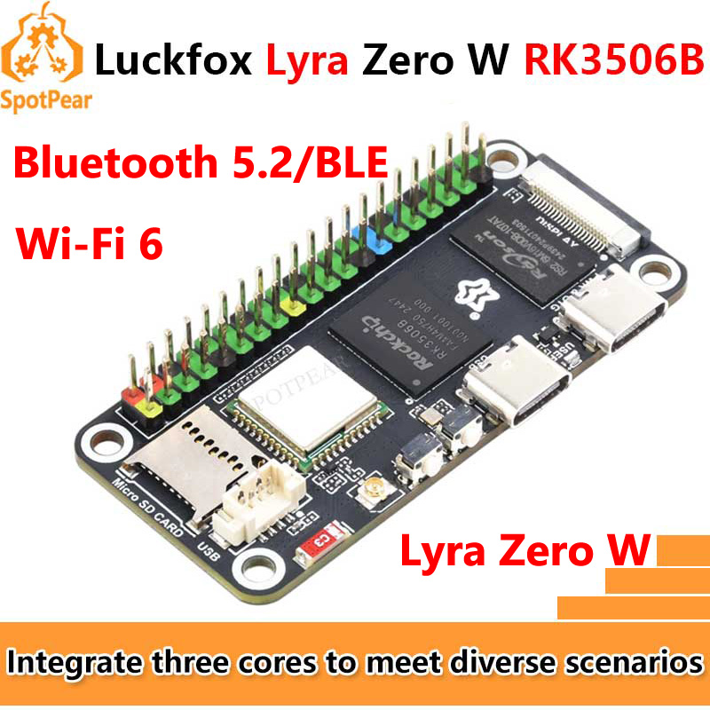 Luckfox Lyra Zero W RK3506B Ro - Pi Zero W Board ulasan dan harga