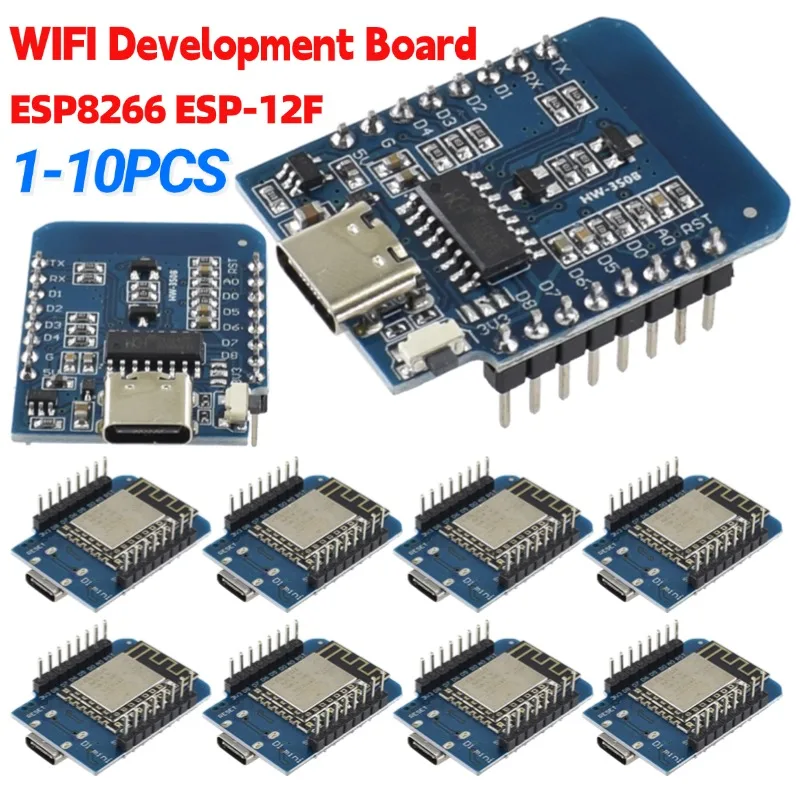 1-10 Buah ESP8266 ESP-12F D1 P - Esp8266 Nodemcu Board ulasan dan harga