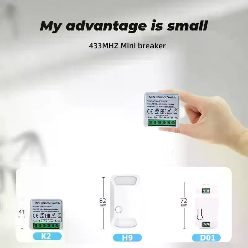 RF 433 MHz Smart Switch Mini D - Diy Home Automation Controller ulasan dan harga