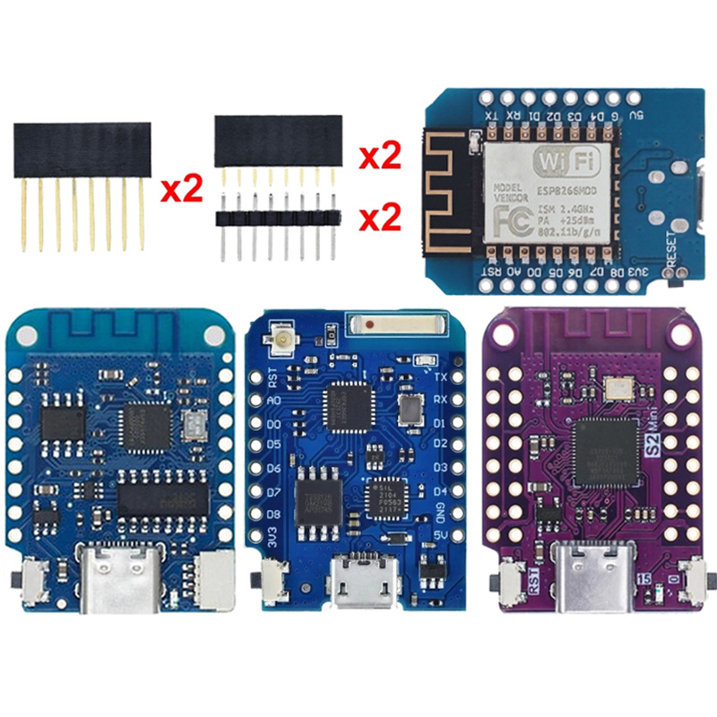 WeMos D1 Mini Pro V3.0 NodeMcu - Esp8266 Nodemcu Board ulasan dan harga