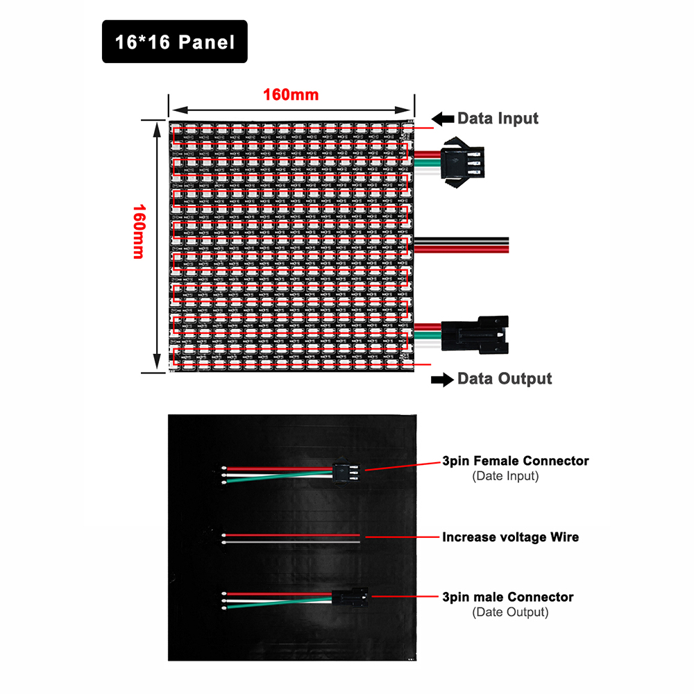 DC5V WS2812B 5050 RGB SMD Flek - Rgb Led Matrix 8X8 ulasan dan harga