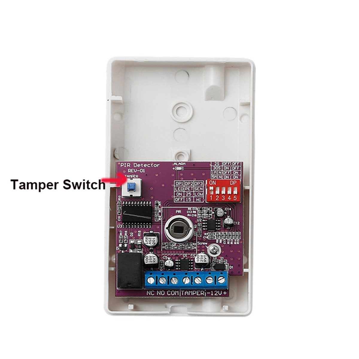 AA80 12V Detektor Gerakan Pasi - Motion Sensor Pir Wired ulasan dan harga
